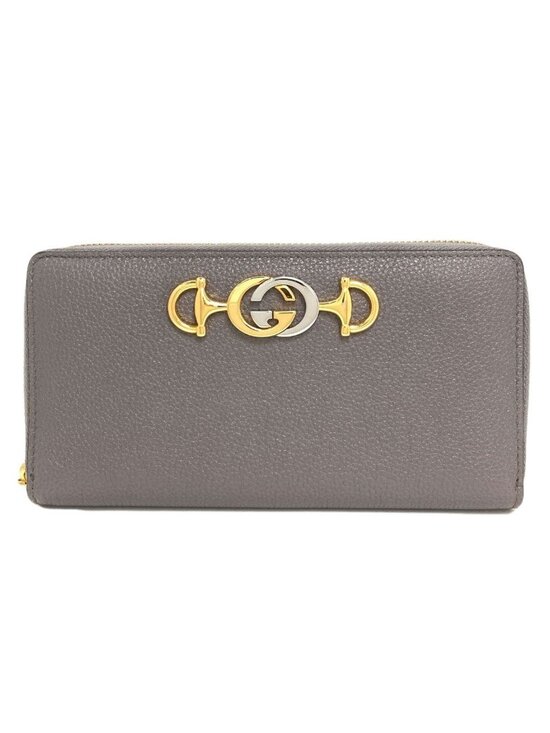 Gucci Handbags - Gucci Zip Around Zumi Wallet Leather